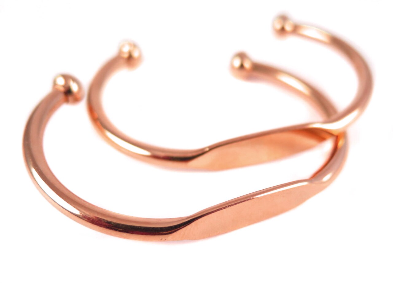 Engraving Cuff Bracelet - Small Wrist / Child Size (J617) (1x)